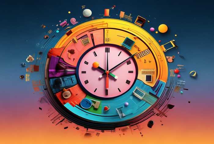 工作时间图片；24小时工作时间图片