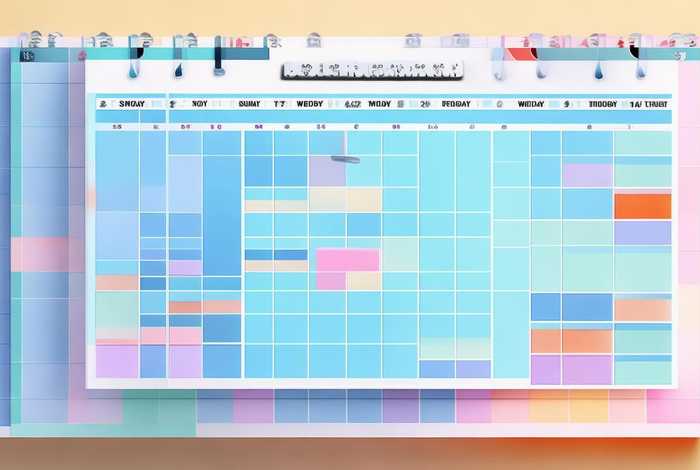 工作计划表每日每周每月 - 工作计划表每日每周每月一次