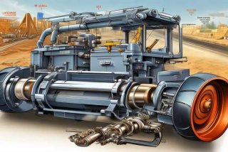 压路机液压泵工作原理；压路机液压泵工作原理图