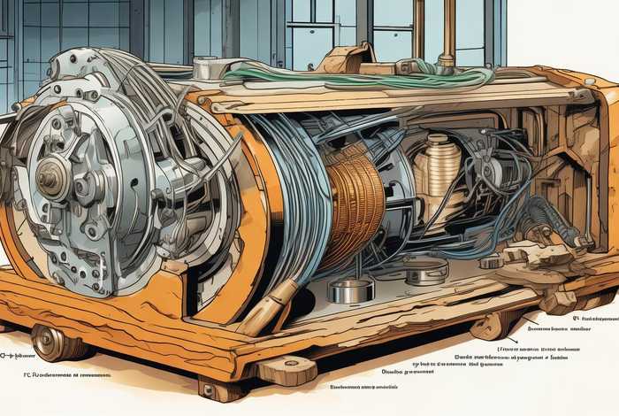 手摇发电机工作原理 手摇发电机工作原理图解说明的图片