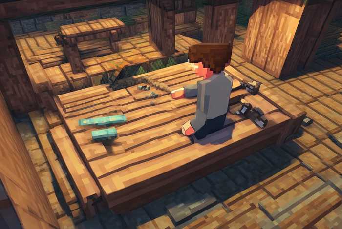 工作台怎么做 迷你世界的工作台怎么做