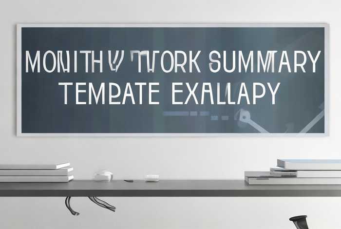 月度工作总结模板范文；月度工作总结模板范文图片