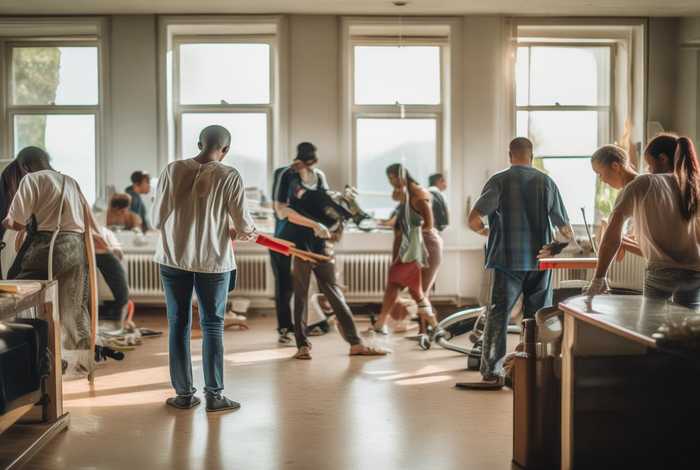 清洁工作文素材，清洁工作文素材摘抄