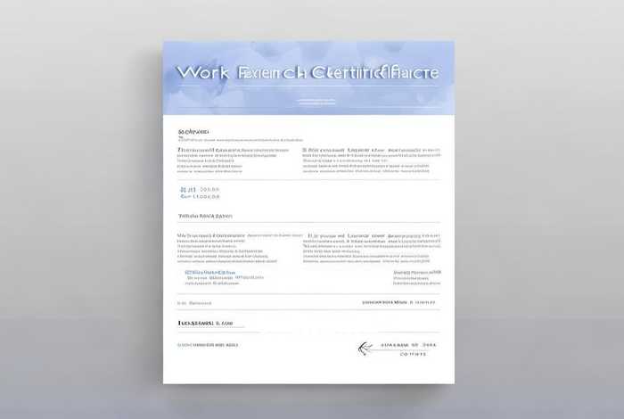 工作经历证明模版 - 工作经历证明模板通用版
