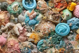 手工作品图片大全，超轻粘土手工作品图片大全