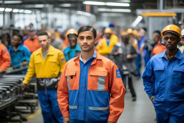 工作服图片；厂服工作服图片