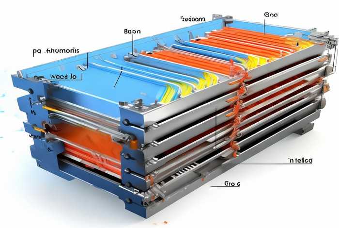 钎焊式板式换热器工作原理；钎焊式板式换热器工作原理图