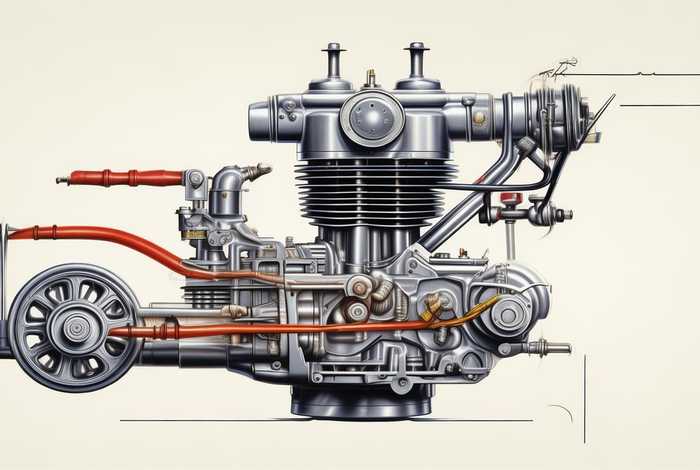 发动机工作原理图 - 二冲程发动机工作原理图 发动机工作原理图 - 二冲程发动机工作原理图
