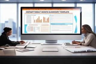 部门工作总结模板；部门工作总结模板图片