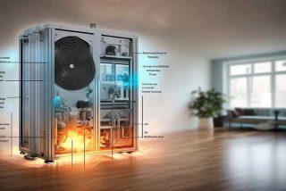 空气能热水器工作原理及流程；空气能热水器工作原理及流程图