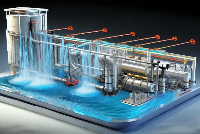 水系统中央空调工作原理；水系统中央空调工作原理动画