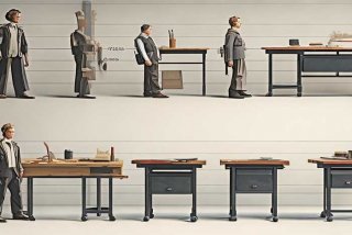 工作台高度 - 工作台高度与身高对照表