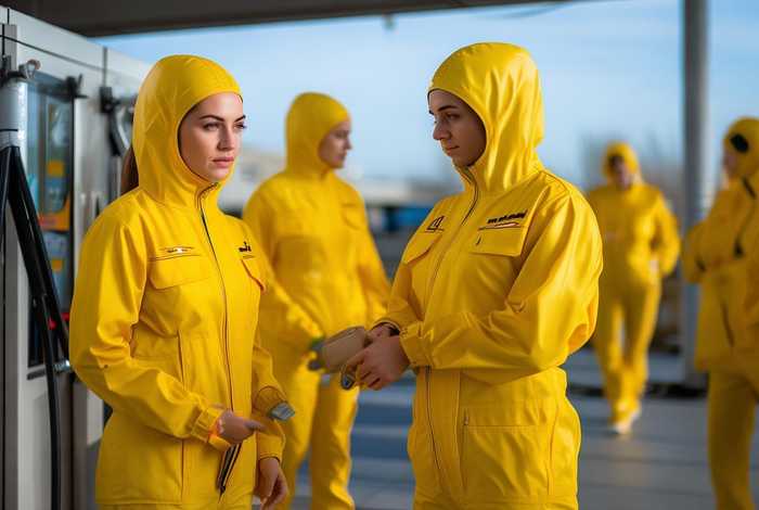 为何工作人员在加油站要穿防静电工作服（为何工作人员在加油站要穿防静电工作服呢）