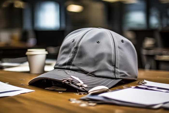 工作计划帽 工作计划帽被拉坏