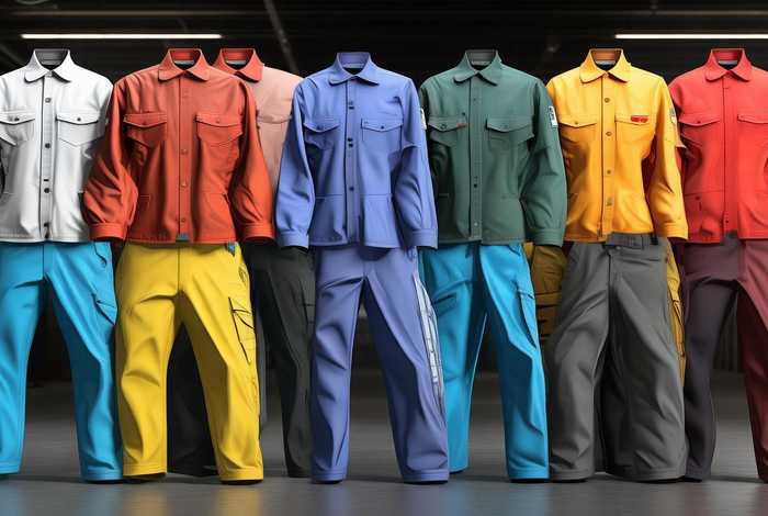 工作服图片大全，海尔工作服图片大全