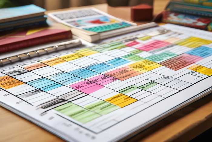 工作计划安排表、英语教研组工作计划安排表