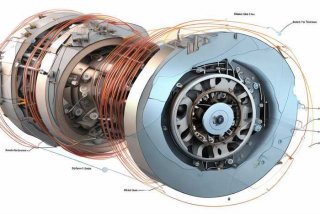 发电机工作原理示意图 - 发电机的工作原理示意图