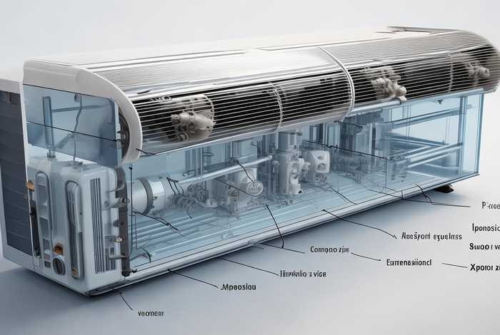 空调工作原理图解详细图 - 空调工作原理图解详细图片