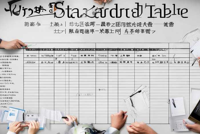 工作标准表怎么写，工作标准表怎么写范本