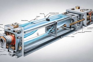 双作用气缸工作原理，双作用气缸工作原理,并画出双作用气缸工作气路图？