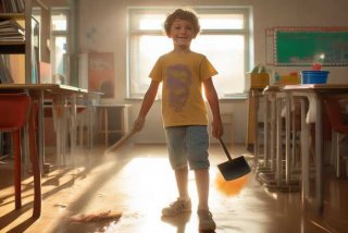 清洁工作文500字左右，清洁工作文500字左右四年级