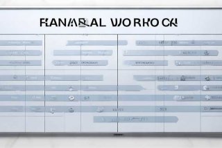 财务工作流程图，财务工作流程图模板