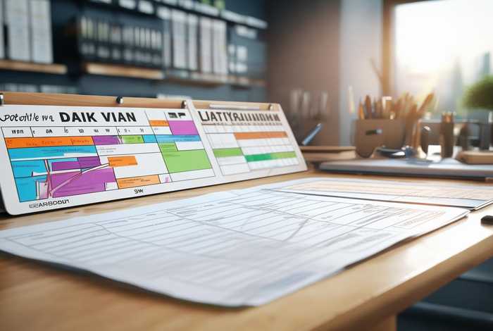 每日工作计划表、每日工作计划表格怎样制作