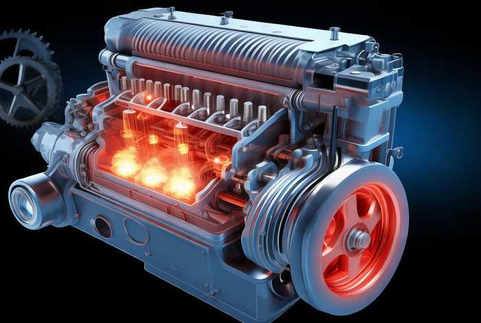 内燃机工作原理的题（内燃机工作原理课件）