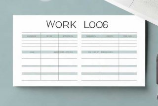 工作日志模板表图片 工作日志模板表图片怎么做