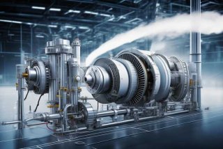 燃气轮机工作原理 - 燃气轮机发电机组工作原理