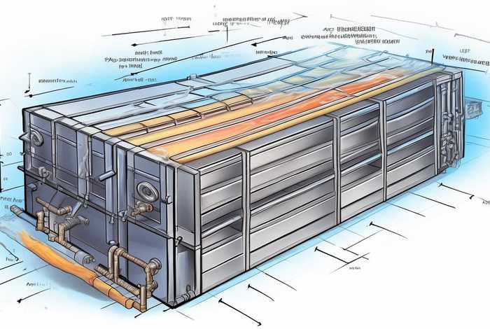 板式换热器工作原理流程图；板式换热器工作原理流程图解