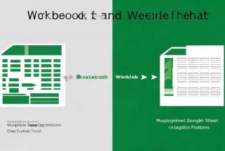 工作表和工作簿的区别（工作表和工作簿的区别和联系）