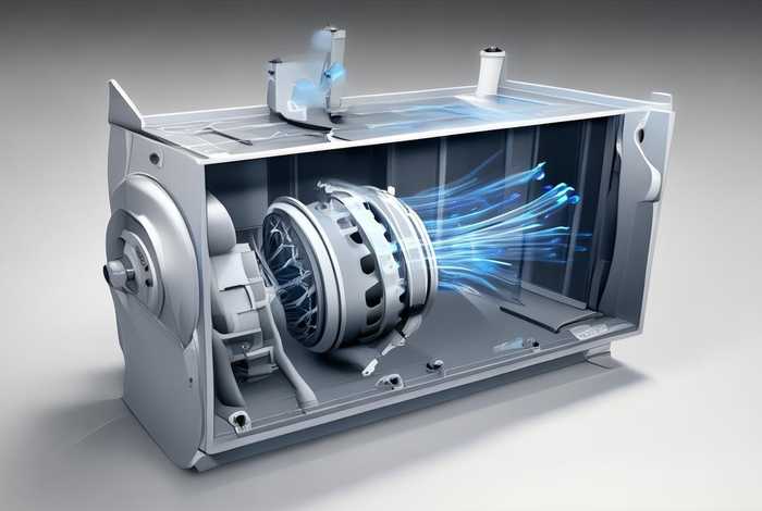 离心真空泵的工作原理 离心真空泵的工作原理图