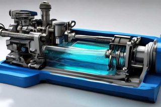 液压泵工作原理动画；液压泵工作原理动画演示gif