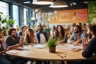 工作氛围好的文案；工作氛围好的文案短句