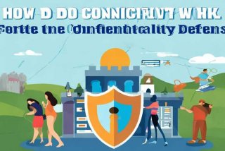 如何做好保密工作、筑牢保密防线 - 如何做好保密工作,筑牢保密防线公益宣传海报