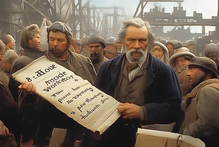 八小时工作制是谁提出（八小时工作制是谁提出来的）