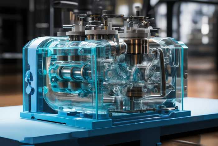 液压泵工作原理动画；液压泵工作原理动画演示gif