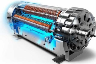 发电机的工作原理动图 - 发电机的工作原理简图