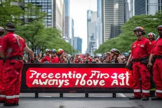 消防工作贯彻预防为主、安全第一、生命至上的方针、消防工作贯彻预防为主,安全第一,生命至上的方针