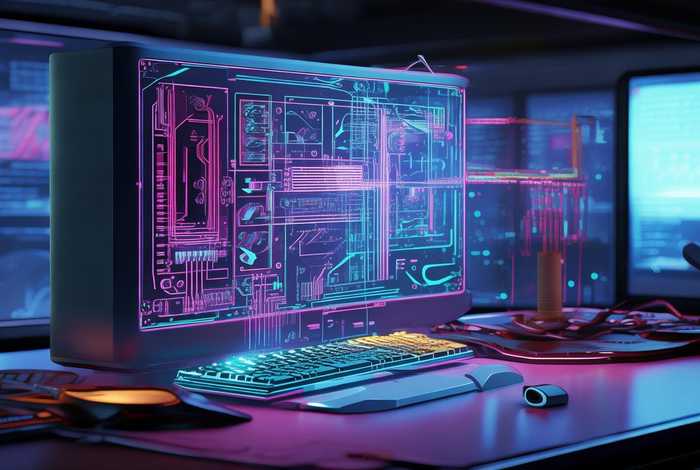 计算机工作原理动画演示，计算机工作原理动画演示图