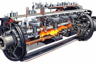 发动机工作原理动态图 - 发动机工作原理动态图怎么画