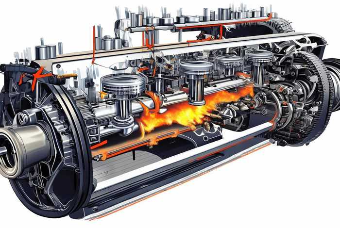 发动机工作原理动态图 - 发动机工作原理动态图怎么画