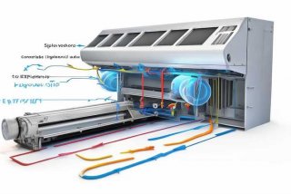 空调工作原理图解通俗易懂、空调工作原理图解通俗易懂图片
