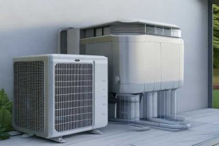 热泵空调工作原理；分体水源热泵空调工作原理