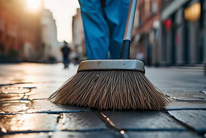清洁工扫地作文 - 描写清洁工扫地的作文200字左右