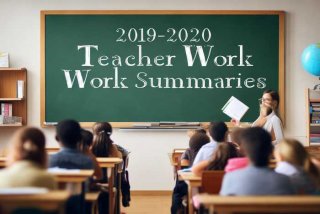 教师工作总结10篇免费 - 2019～2020教师工作总结