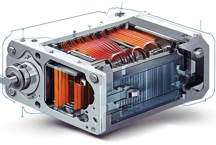 步进电机工作原理图解；步进电机工作原理图解说明
