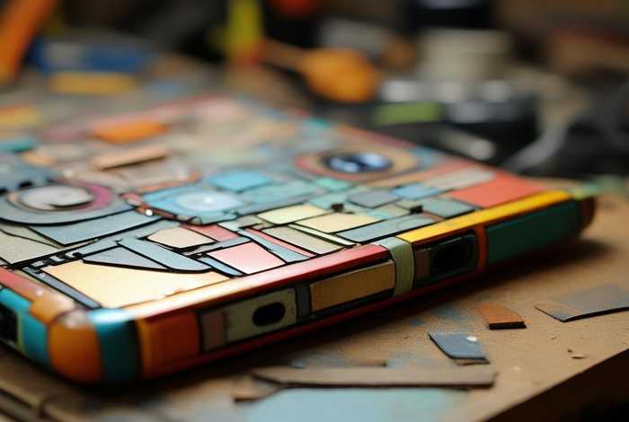 手工制作电子产品手机（手工制作电子产品手机壳教程）