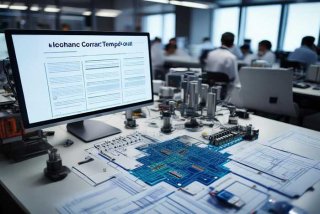 电子产品外发加工合同模板、电子产品外发加工合同模板下载